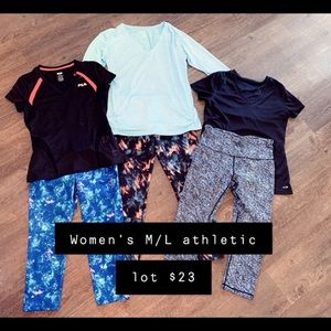 Women’s med/large athletic lot